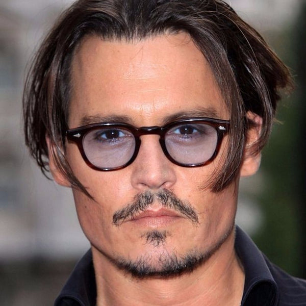 Johnny Depp Style Round Sunglasses