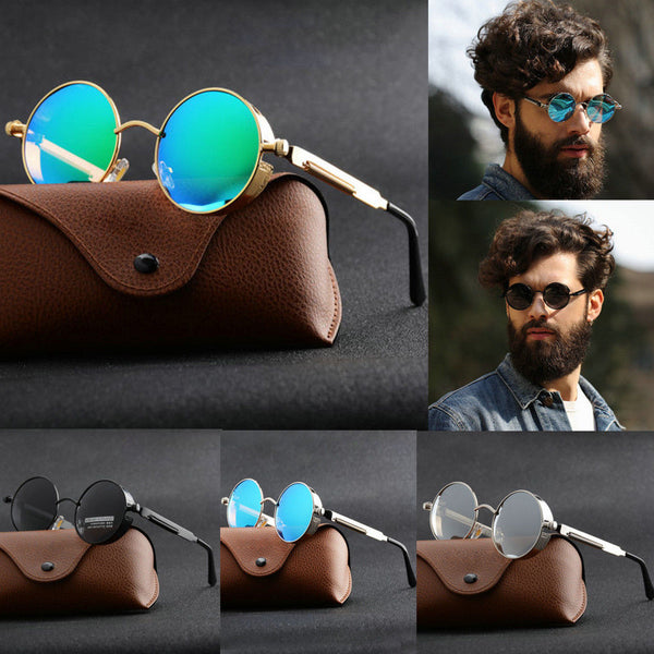 Vintage Polarized Steampunk Sunglasses