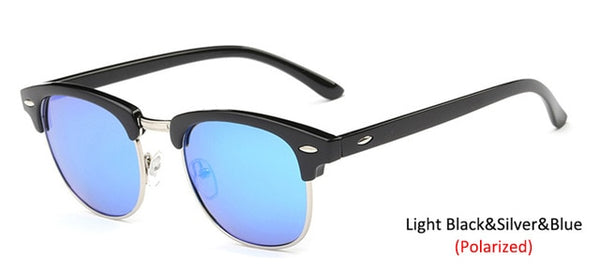 Semi-Rimless Sunglasses