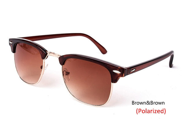 Semi-Rimless Sunglasses