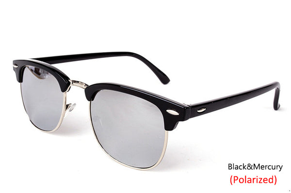 Semi-Rimless Sunglasses