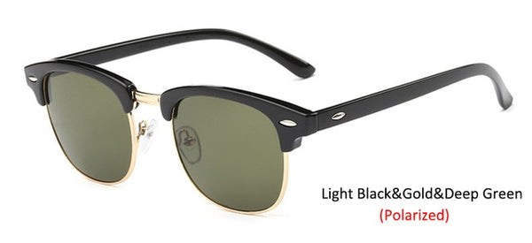 Semi-Rimless Sunglasses