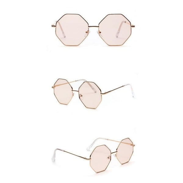 Fashion Lady Polygon Sunglasses