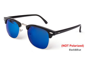 Semi-Rimless Sunglasses