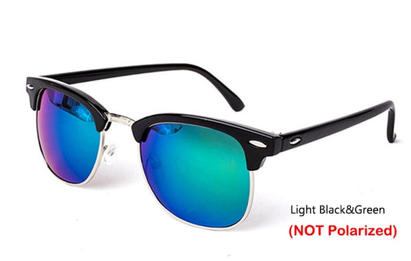 Semi-Rimless Sunglasses