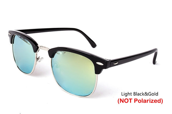 Semi-Rimless Sunglasses