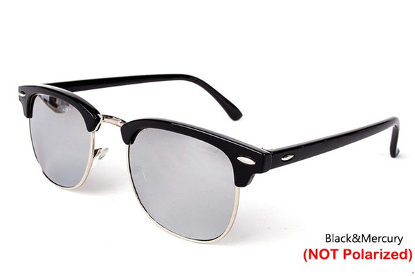 Semi-Rimless Sunglasses