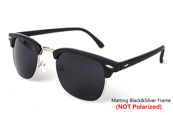 Semi-Rimless Sunglasses