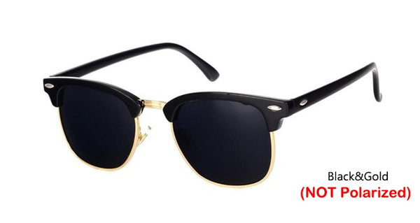 Semi-Rimless Sunglasses