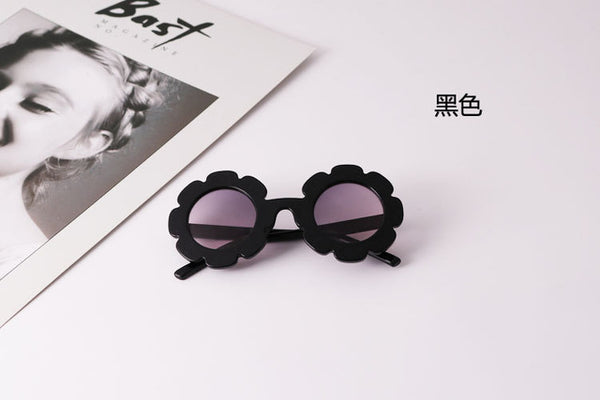 Sun Flower Round Cute kids sunglasses