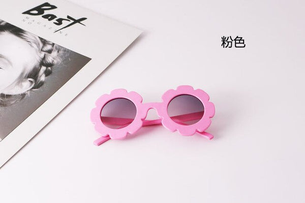 Sun Flower Round Cute kids sunglasses